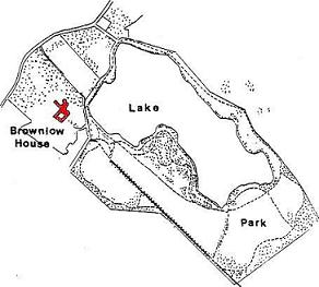 The map of Lurgan Park