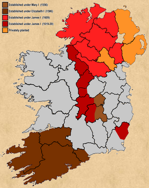Plantation of Ulster - Click to enlarge