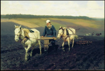 Tenant Farmers farming the land