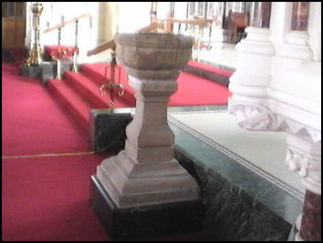 The Font in Shankill Parish Church