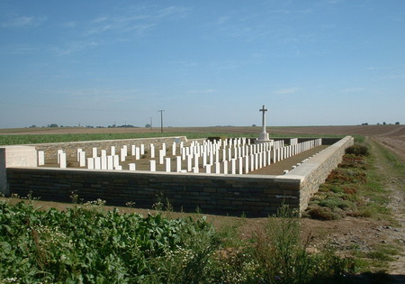 NEUVILLE-BOURJONVAL BRITISH CEMETERY