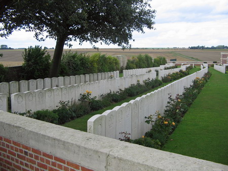 PUCHEVILLERS BRITISH CEMETERY, Somme, France